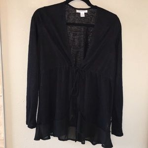 Maternity cardigan